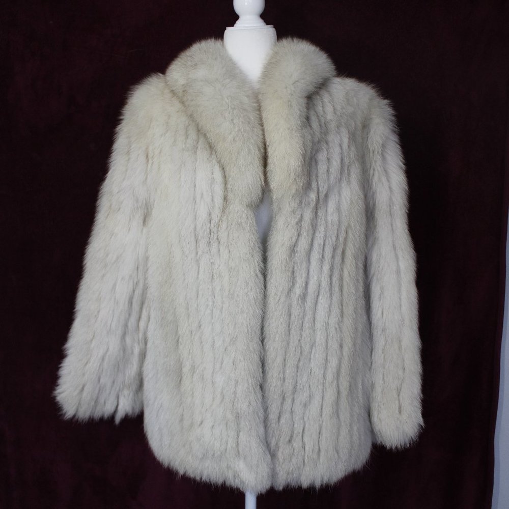 #232 Saga Fox fox fur coat
